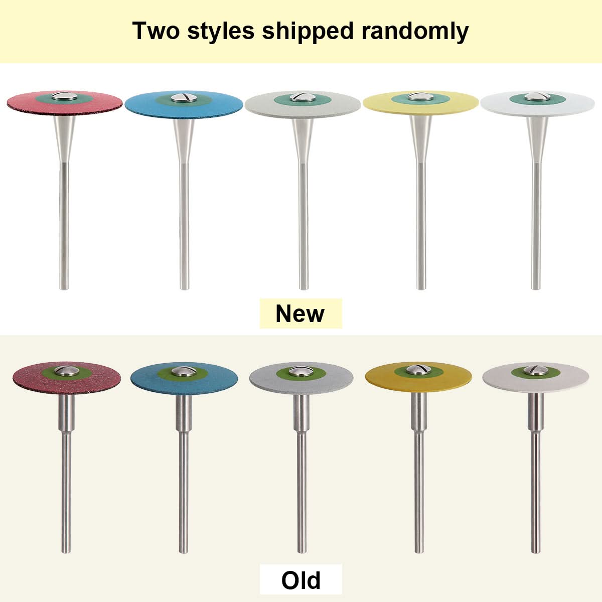 Dental Polishing Rubber Diamond Wheel Disc 26mm 1pc/Box - pairaydental.com