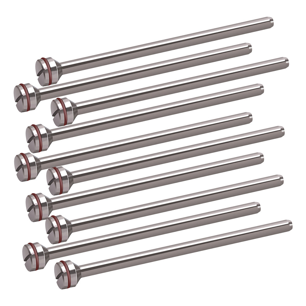 Dental Stainless Steel Lab Diamond Disc mandrel Rotary Tool 10pcs/Packs - pairaydental.com