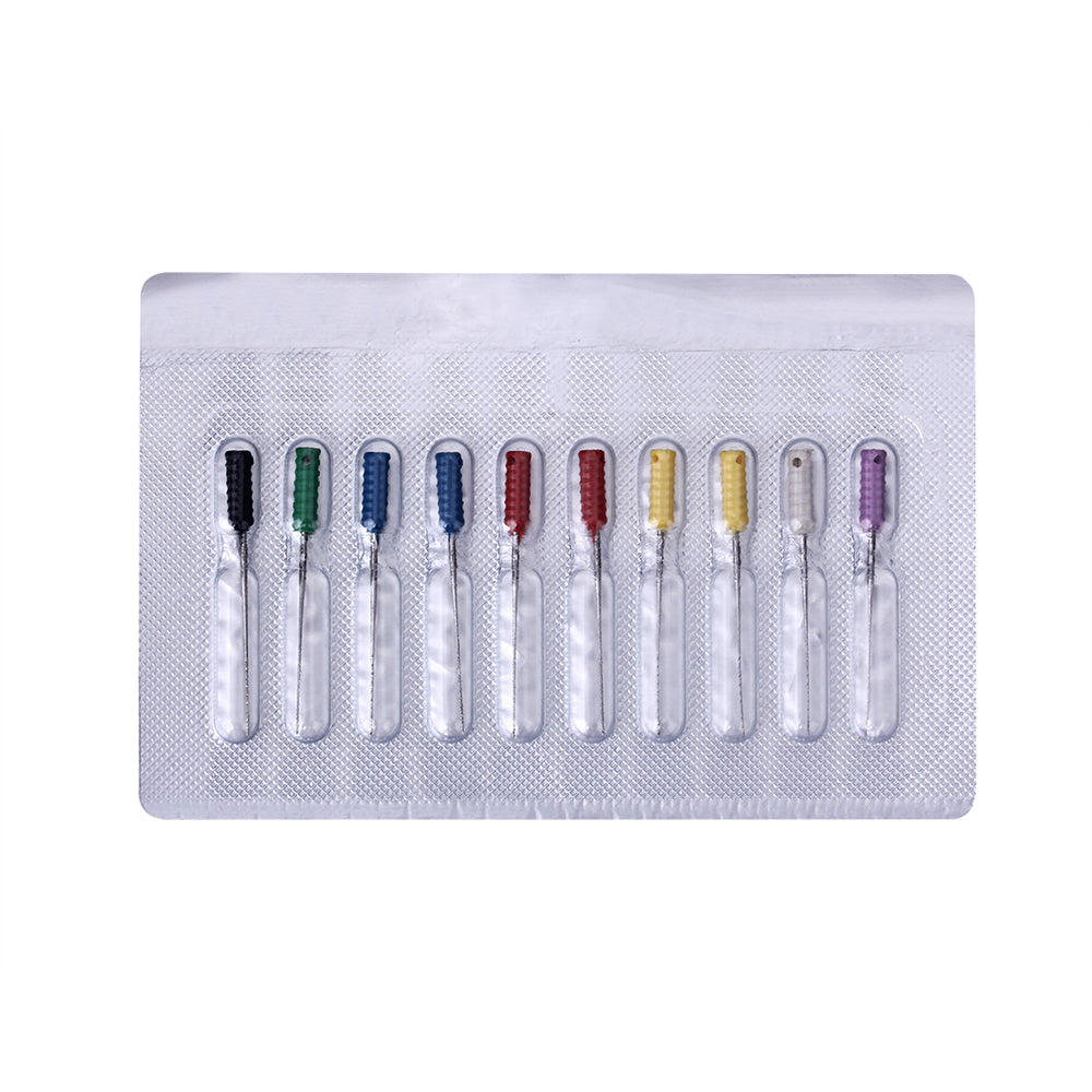 Endo Barbed Broaches Files Stainless Steel 25mm 10pcs/Pk - pairaydental.com