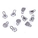 Dental Lingual Button Bondable Traction Hook Round/Rectangular 10pcs/Bag - pairaydental.com
