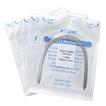 Archwire Niti Super Elastic Natural Rectangular 0.016-0.018 x 0.016-0.025 Upper/Lower 10pcs/Pack - pairaydental.com
