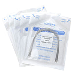 Archwire Niti Super Elastic Natural Rectangular 0.016-0.018 x 0.016-0.025 Upper/Lower 10pcs/Pack - pairaydental.com