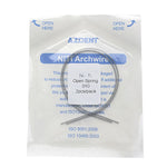 Orthodontic 0.010* 180mm Open Coil Spring NITI Alloy 2pcs/Pack - pairaydental.com