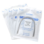 Archwire Niti Super Elastic Natural Rectangular 0.016-0.018 x 0.016-0.025 Upper/Lower 10pcs/Pack - pairaydental.com