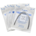 Dental Orthodontic Archwires Niti Super Elastic Ovoid Rectangular Full Size 10pcs/Pack - pairaydental.com