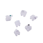 Orthodontic Ceramic Brackets Roth/MBT 0.018/0.022 Hooks 3-4-5 20pcs/Box - pairaydental.com