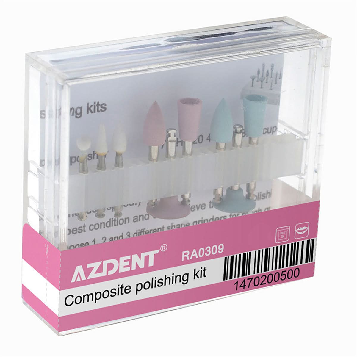 Dental Composite Polishing Kit RA 0309 9pcs/Box
