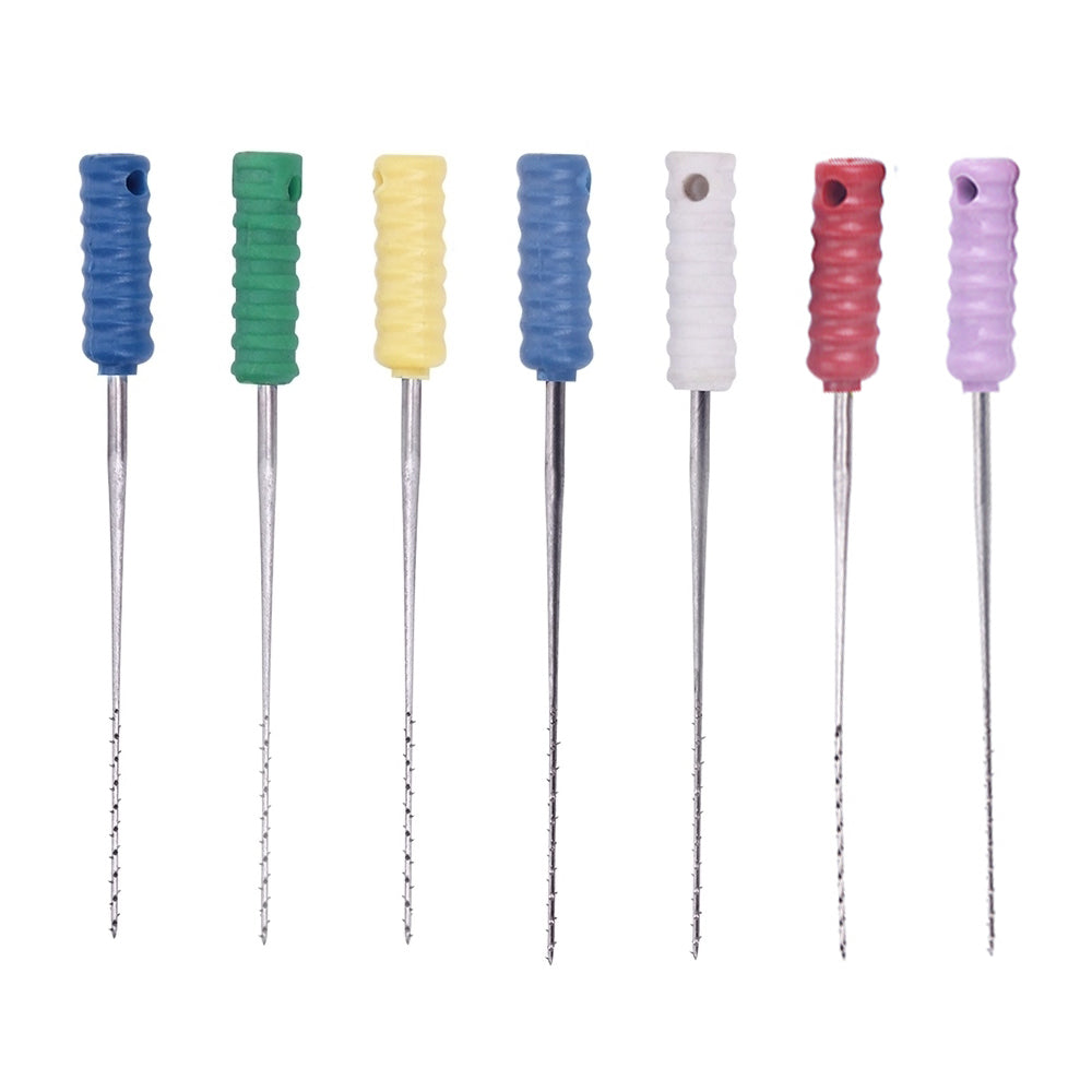 Endo Barbed Broaches Files Stainless Steel 25mm 10pcs/Pk - pairaydental.com