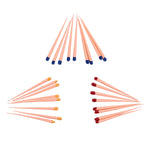 Gutta Percha Points F Series F1-F3 Color Coded 4 Models 60pcs/Pk - pairaydental.com