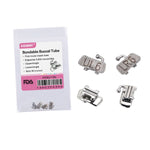 5 Packs Buccal Tube 1st Molar Bondable Convertible/Non-Conv. Roth/MBT/Edgewise 0.018/0.022 U1L1 - pairaydental.com