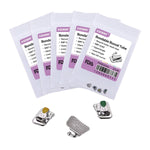 Buccal Tube 2nd Molar Bondable Non-Convertible Roth/MBT/Edgewise 0.018/0.018 U1L1 Laser Mark 4pcs/pack - pairaydental.com
