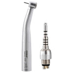 COXO CX207-G Fiber Optic High Speed Air Turbine Handpiece & 6 Holes LED Quick Coupler - pairaydental.com