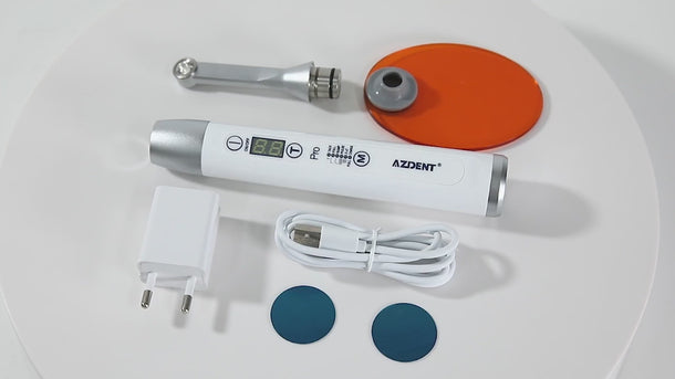 LED Curing Light High Power 6 Modes 1800mW/cm² - pairaydental.com