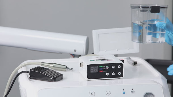 Dental LED Brushless Electric Motor System with Water Tank - pairaydental.com