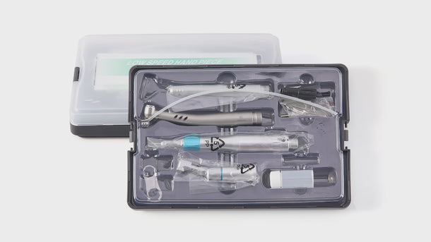 Dental E-generator LED High & Low Speed Handpiece Kit with Air Scaler - pairaydental.com