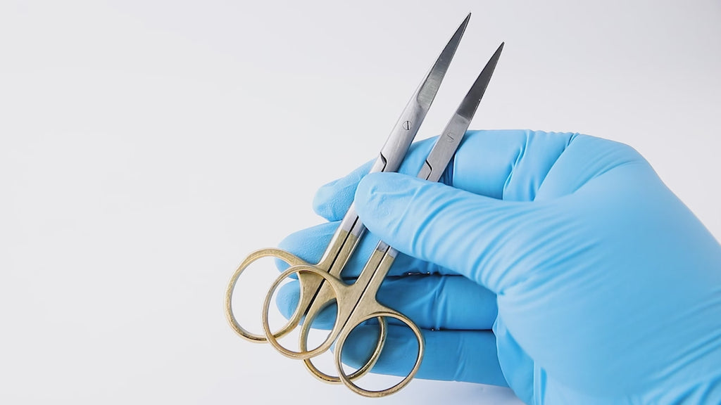 Dental Scissors Stainless Steel Straight/Curved Tip - pairaydental.com
