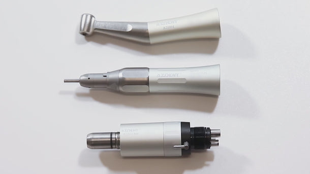 4 Hole Low Speed Handpiece & Air Motor Set External Water Spray - pairaydental.com