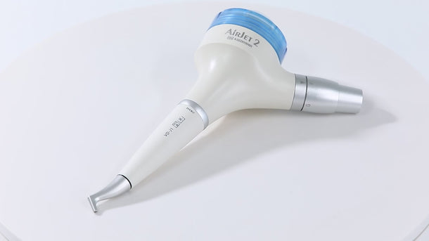 Dental Air Polisher A2 Detachable 360° Rotating Handpiece With Quick Coupler G&P 2 Working Models - pairaydental.com