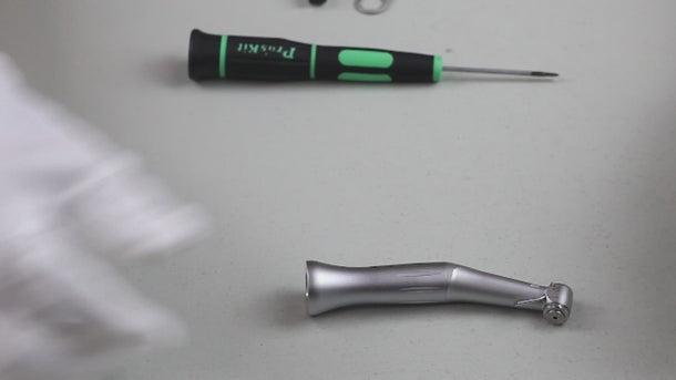 20:1 Implant Contra Angle Handpiece External Spray Push Button - pairaydental.com