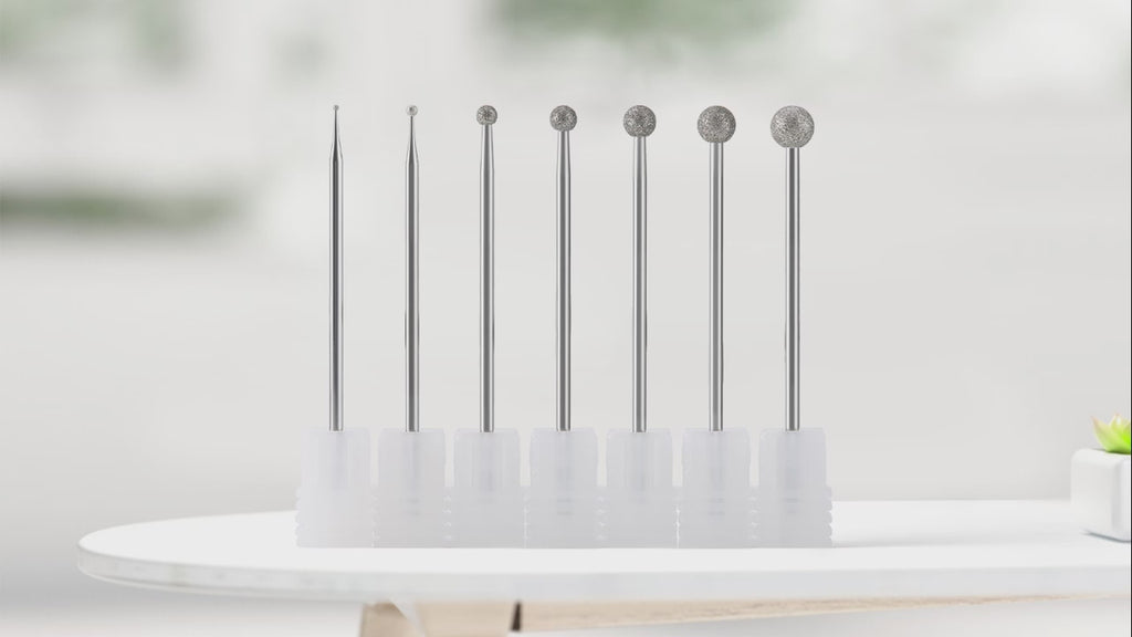 Dental Surgical HP Round Diamond Burs 70mm Head Sizes #1-7 for Oral Surgery & Bone Trimming 1Pc/Box - pairaydental.com