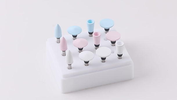 Dental Silicone Polishing Coarse/Medium/Fine 12pcs/Kit - pairaydental.com