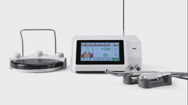 Dental Implant Motor Ultrasonic Bone Cutter Machine &  Piezo Surgery Touch with LED 20:1 Contra Angle And Two Handles - pairaydental.com