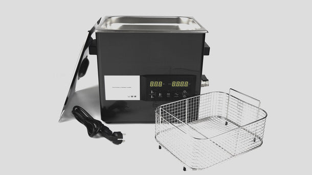 Digital Titanium Ultrasonic Cleaner Machine 9L Touchscreen Three Functional Modes GT SONIC-S9 - pairaydental.com