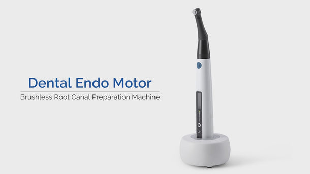 Dental Cordless Brushless Endo Motor 6.3:1 Mini Contra Angle - pairaydental.com