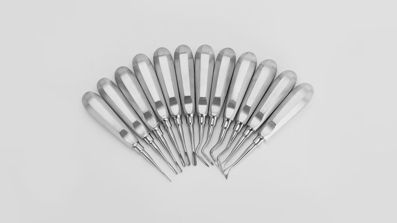 Dental Elevator Minimally Invasive Tools 12pcs/Set - pairaydental.com