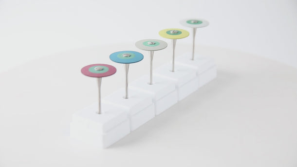 Dental Polishing Rubber Diamond Wheel Disc 26mm 1pc/Box - pairaydental.com