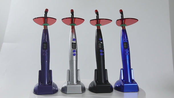 LED Dental Wireless Curing Light Lamp Resin Cure 1200mw/c㎡ - pairaydental.com