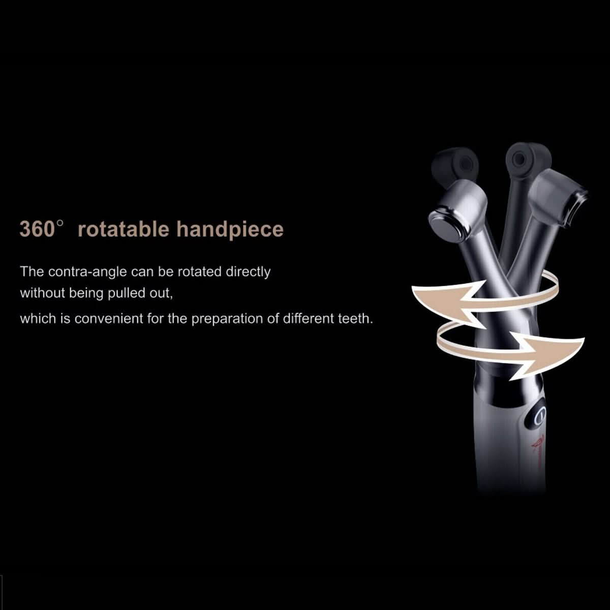 Woodpecker Endo Radar Pro Brushless 6:1 Speed Ratio 360° Rotatable Handpiece - pairaydental.com