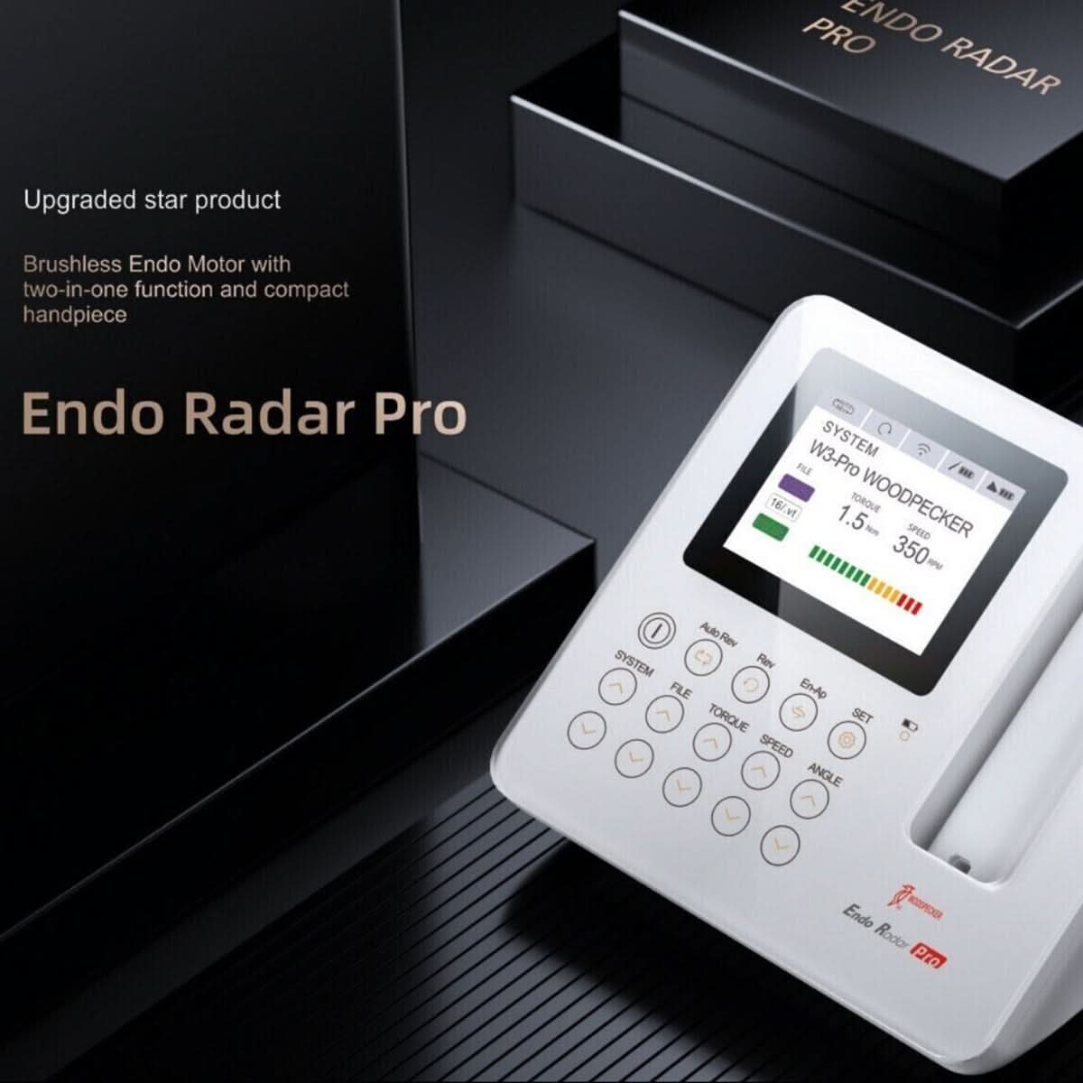 Woodpecker Endo Radar Pro Brushless 6:1 Speed Ratio 360° Rotatable Handpiece - pairaydental.com