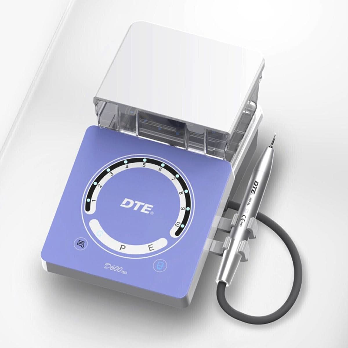 Woodpecker DTE D600 LED Ultrasonic Scaler Auto Water Supply Endodontic Expert 9 Tips - pairaydental.com