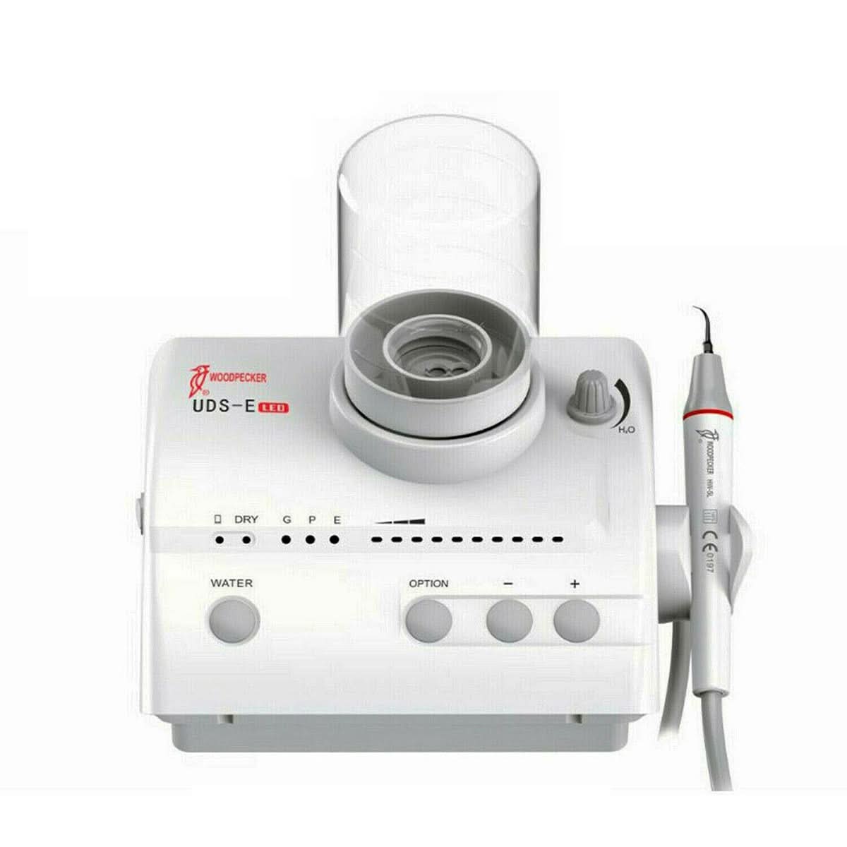 Woodpecker UDS-E LED Ultrasonic Scaler Kit 8 Tips 2 Water Bottles - pairaydental.com