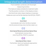 Woodpecker EndoMatic Cordless Endo Motor Built-in Apex Locator - pairaydental.com