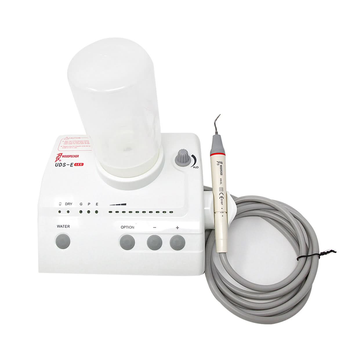 Woodpecker UDS-E LED Ultrasonic Scaler Kit 8 Tips 2 Water Bottles - pairaydental.com