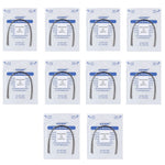 Orthodontic Archwire NiTi Thermal Active Round Natural 0.012-0.020 Upper/Lower 10pcs/Pack - pairaydental.com