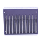Dental Carbide Bur Flat End Taper Fissure Crosscut FG #701 10pcs/Box - pairaydental.com