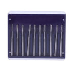 Dental Carbide Bur Straight Round End Crosscut Fissure FG #1558 10Pcs/Box - pairaydental.com