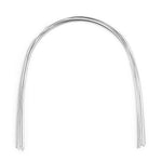 Archwire Niti Super Elastic Natural Rectangular 0.016-0.018 x 0.016-0.025 Upper/Lower 10pcs/Pack - pairaydental.com