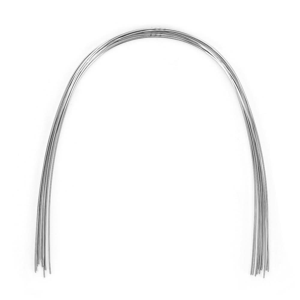 Orthodontic Archwire Stainless Steel Round Oval 0.012-0.020 Upper/Lower 10pcs/Pack - pairaydental.com
