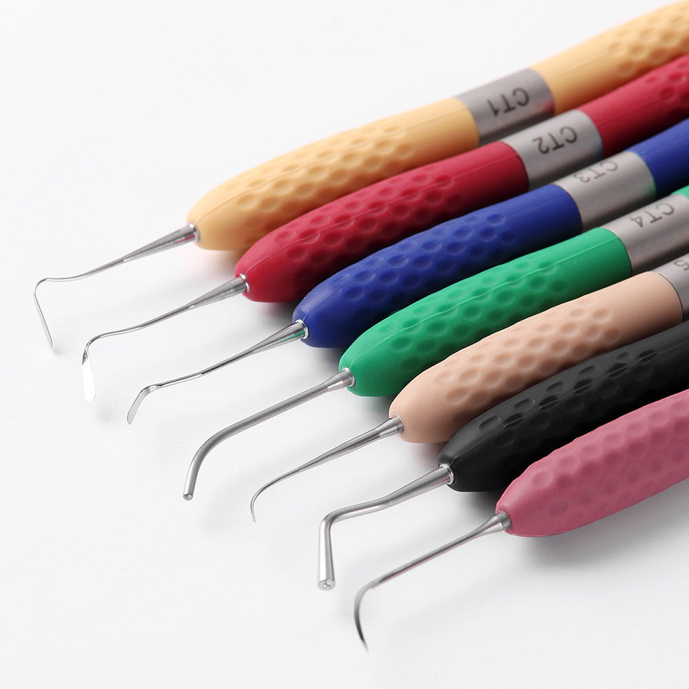 Resin Filler Aesthetic Restoration Silicone Handle 6 Colors - pairaydental.com