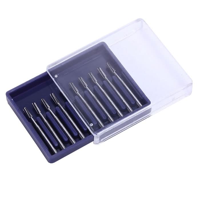 Dental Carbide Bur Straight Round End Crosscut Fissure FG #1558 10Pcs/Box - pairaydental.com