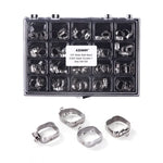 Orthodontic 1st Molar Bands with Buccal Tube Roth 0.022 #16-#35 U2/L1 80pcs/Box - pairaydental.com