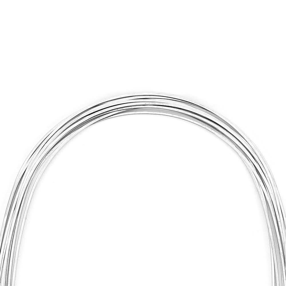 Orthodontic Archwire Stainless Steel Rectangular Natural 0.016-0.021 x 0.016-0.025 Upper/Lower 10pcs/Pack - pairaydental.com