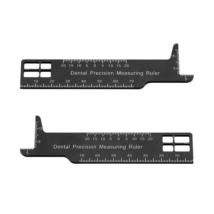 Dental Precision Double-Sided Measuring Ruler