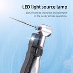 LED Wireless Endodontic Motor Handpiece With 16:1 Contra Angle 9 Modes - pairaydental.com