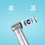 1:5 Electric Fiber Optic Contra Angle Handpiece Internal Four Way Spray - pairaydental.com