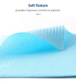 500pcs Disposable Patient Bibs 13x18 inch  2-Ply Paper/1-Ply Poly